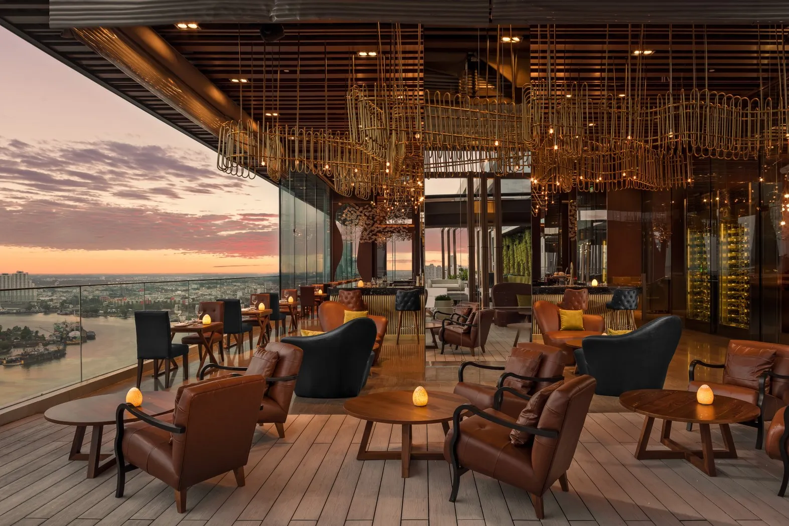 Instagrammable Restaurants in Bangkok SEEN Restaurant & Bar, Avani Riverside