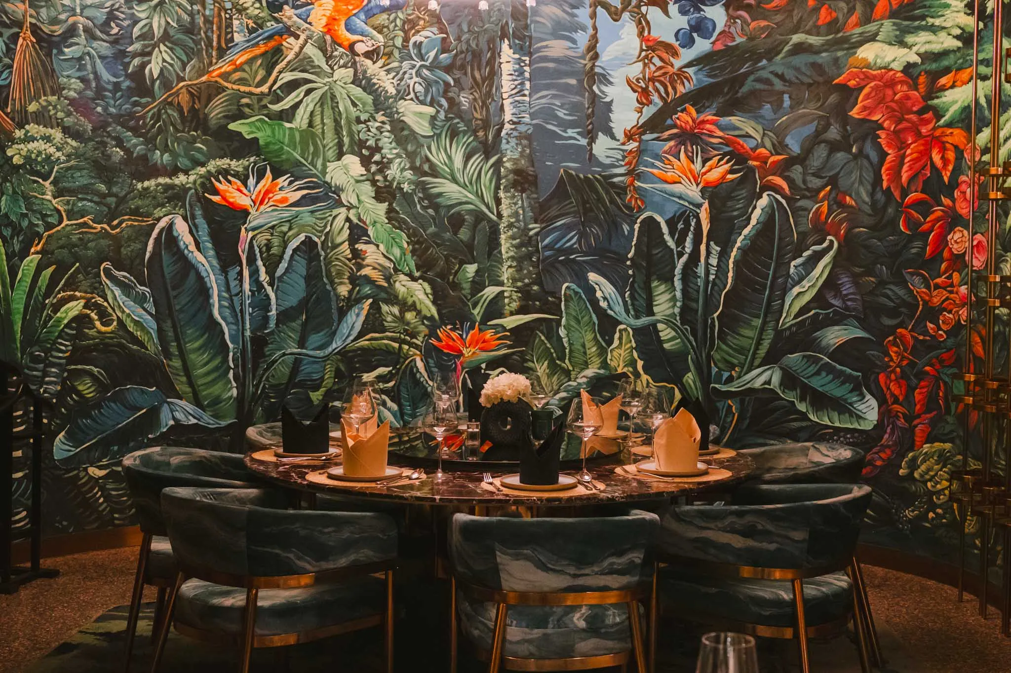 Instagrammable Restaurants in Bangkok Florae at Valia Hotel Bangkok